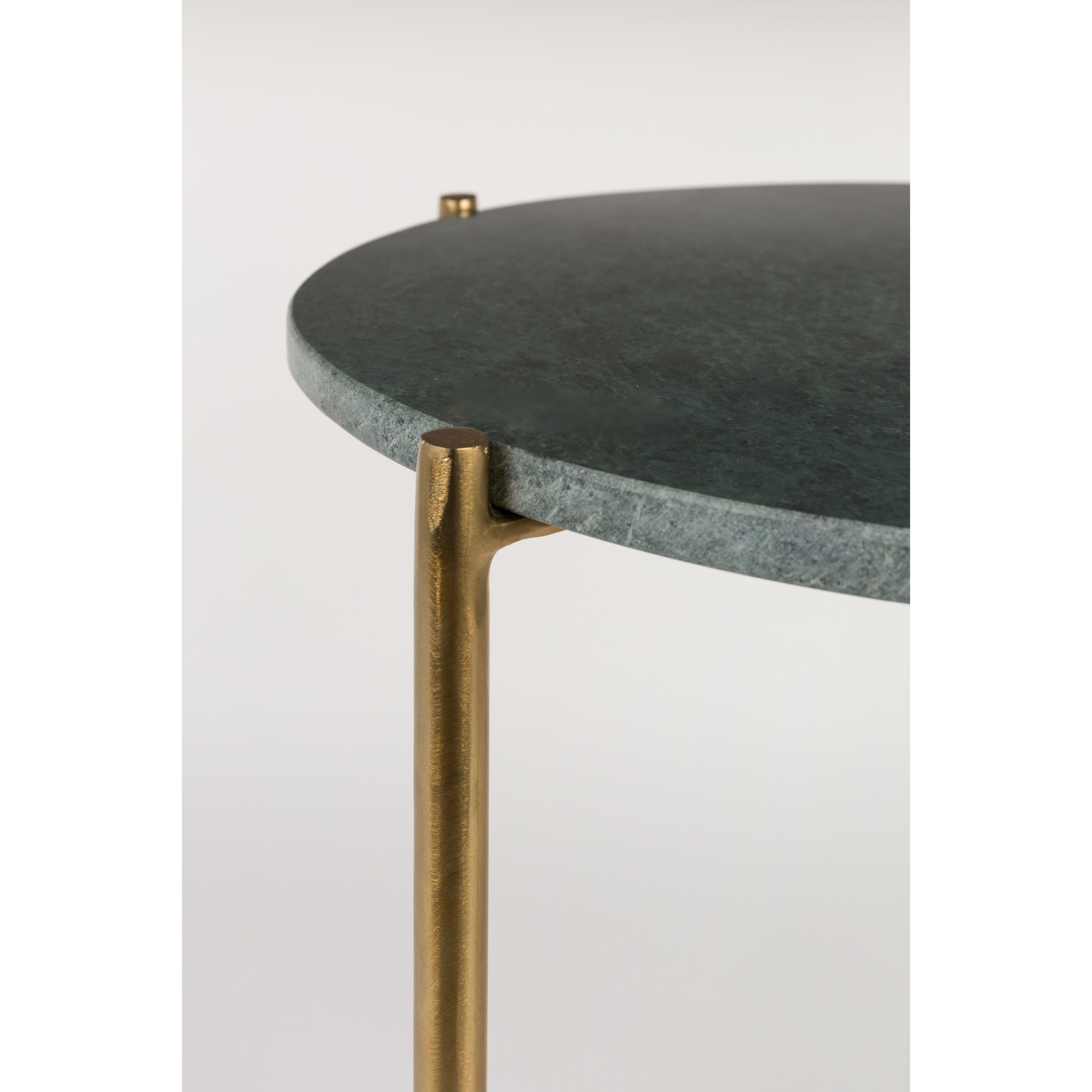 Sidetable timpa marble green