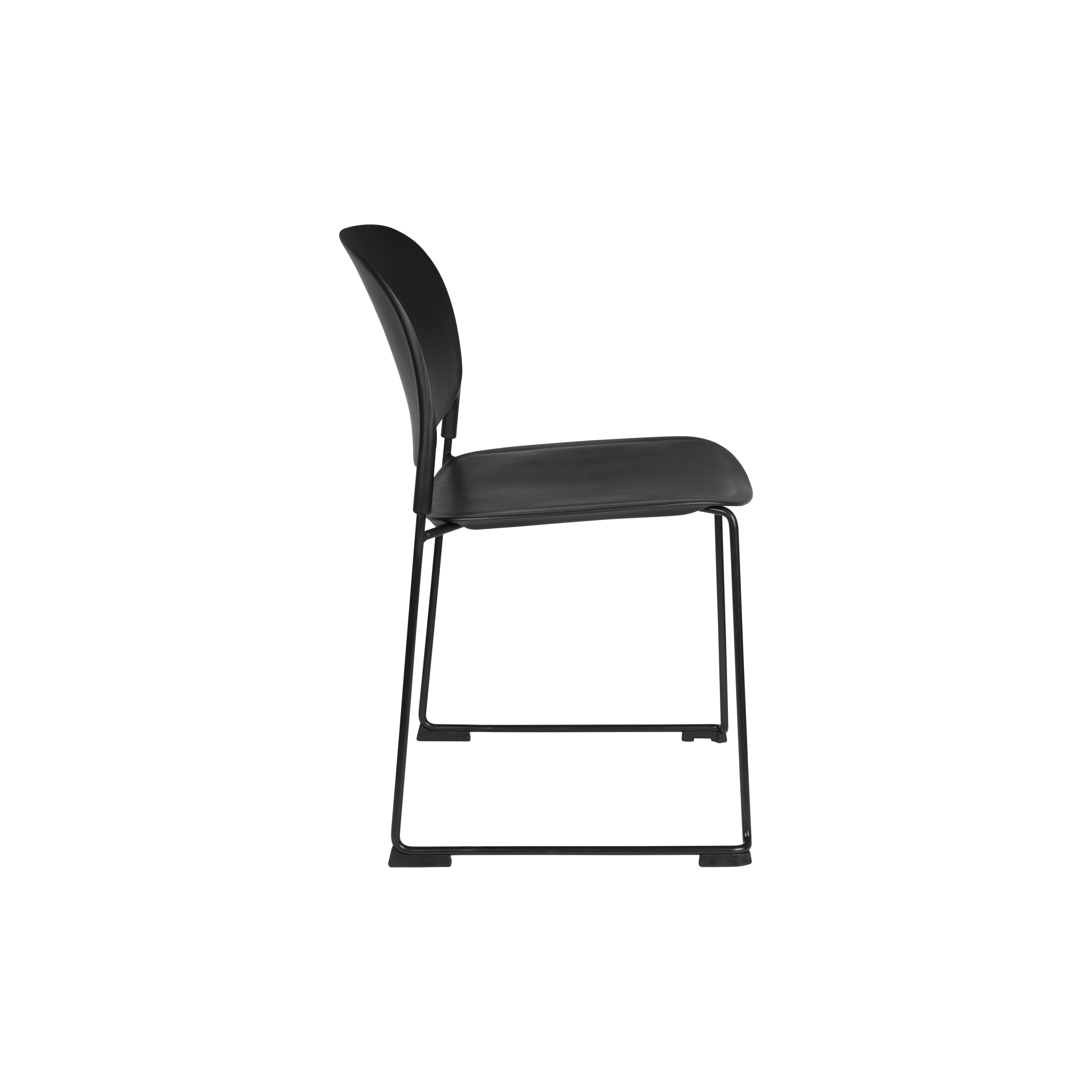 Chair stacks black | 4 pieces