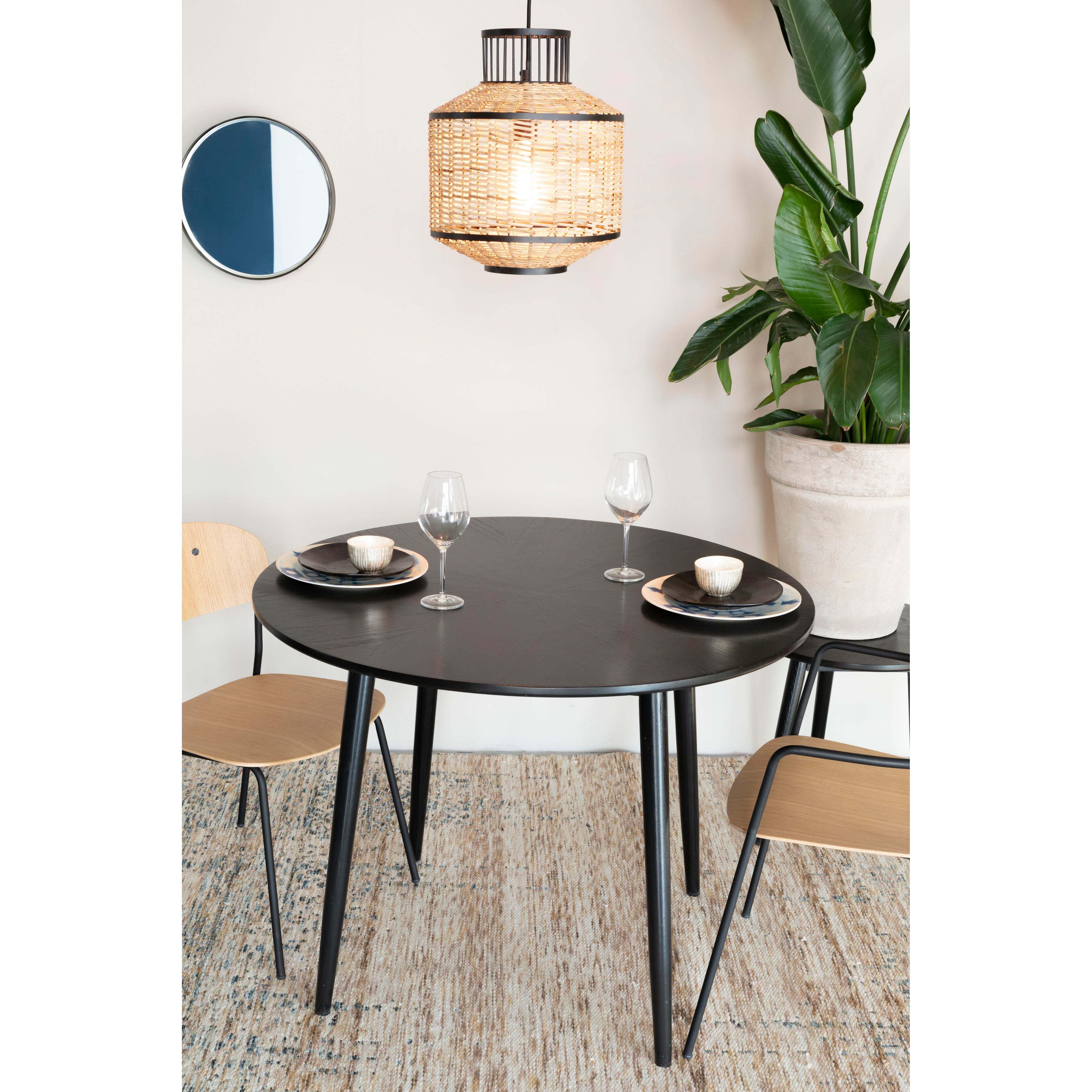 Table fabio 100' black