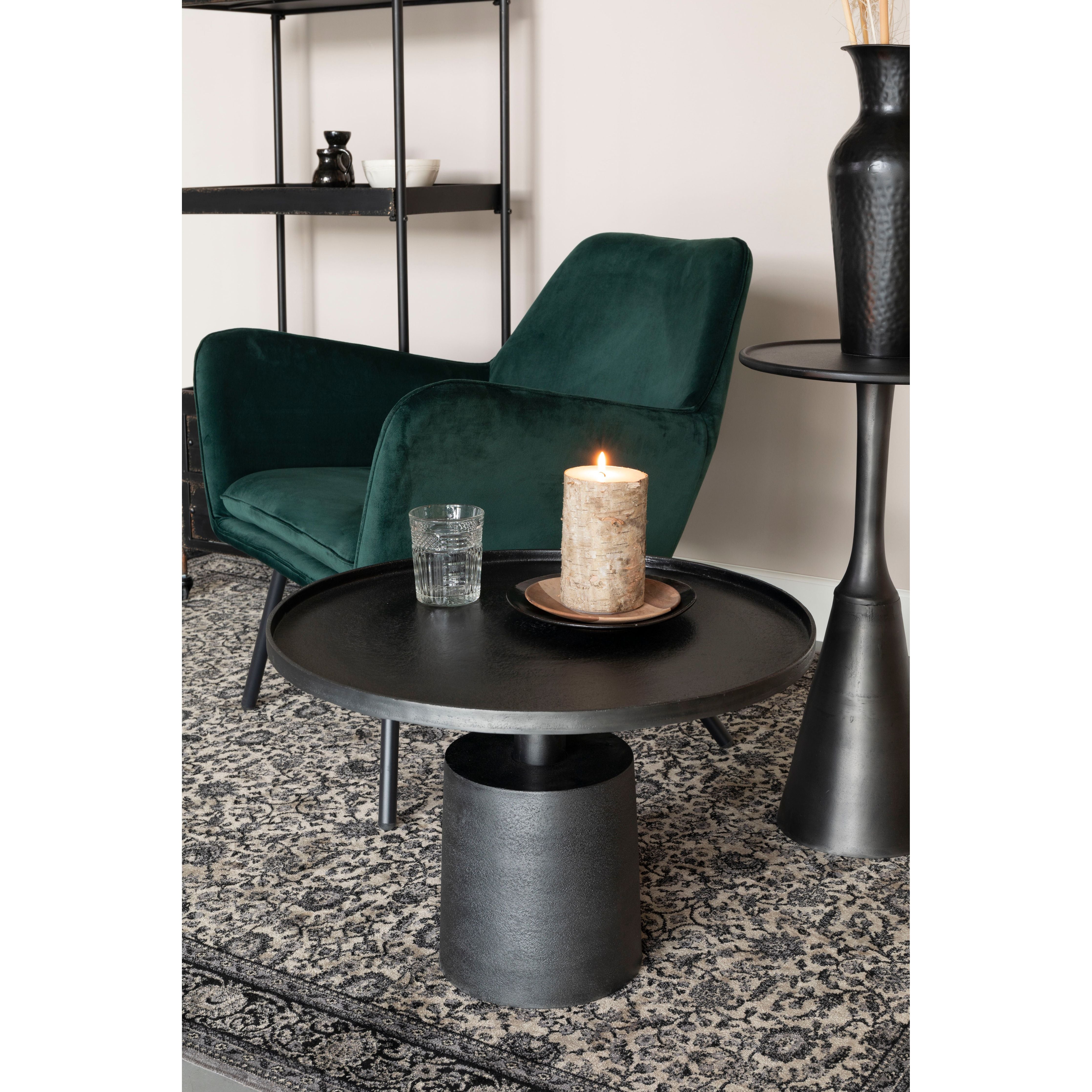 Side table noah antique black