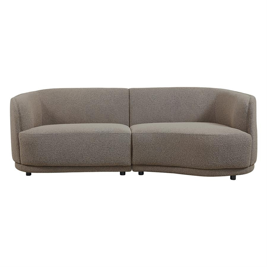 Leicester Sofa 240 round right - Copenhagen 903 Taupe