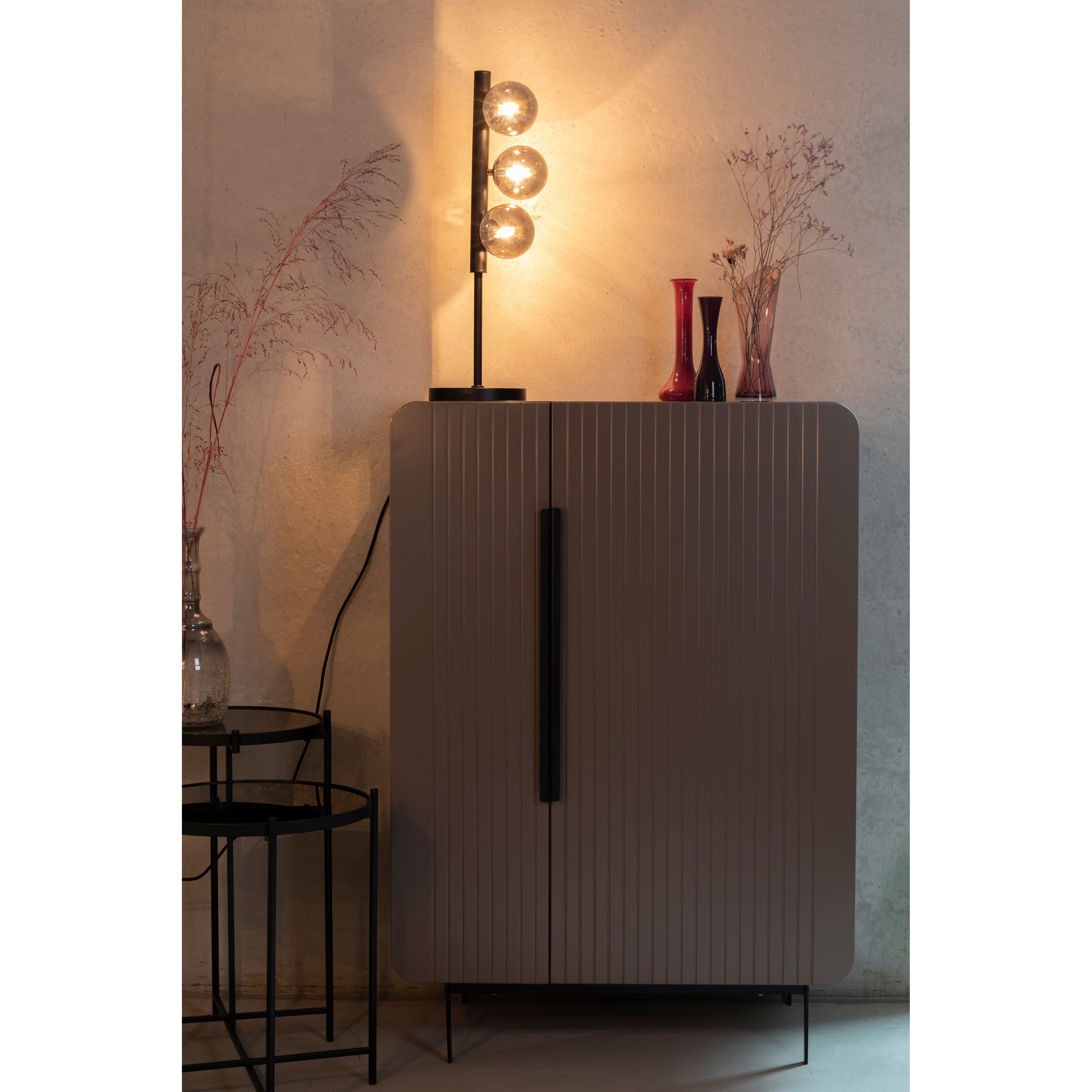 Table lamp monica smoke