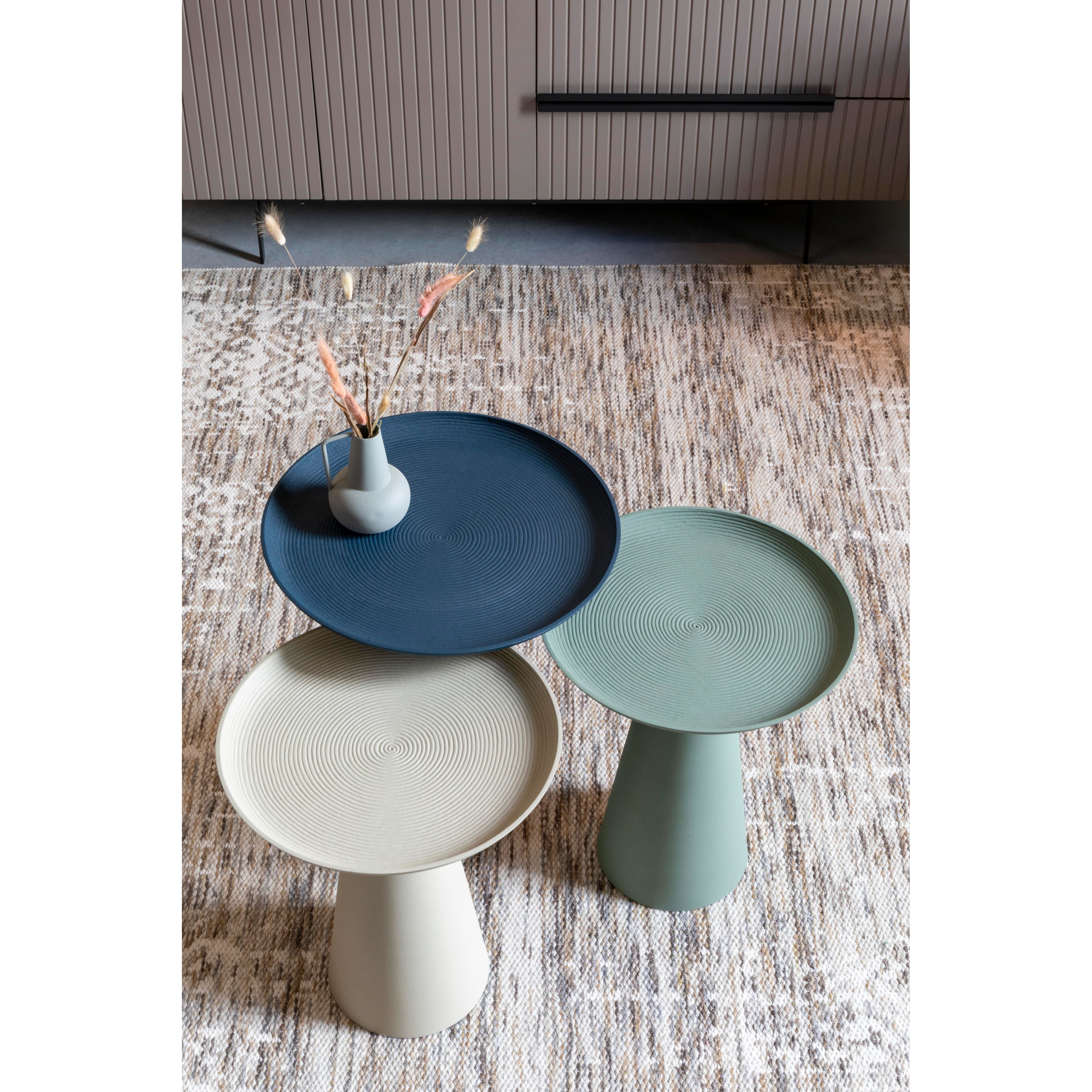 Sidetable ringar large blue