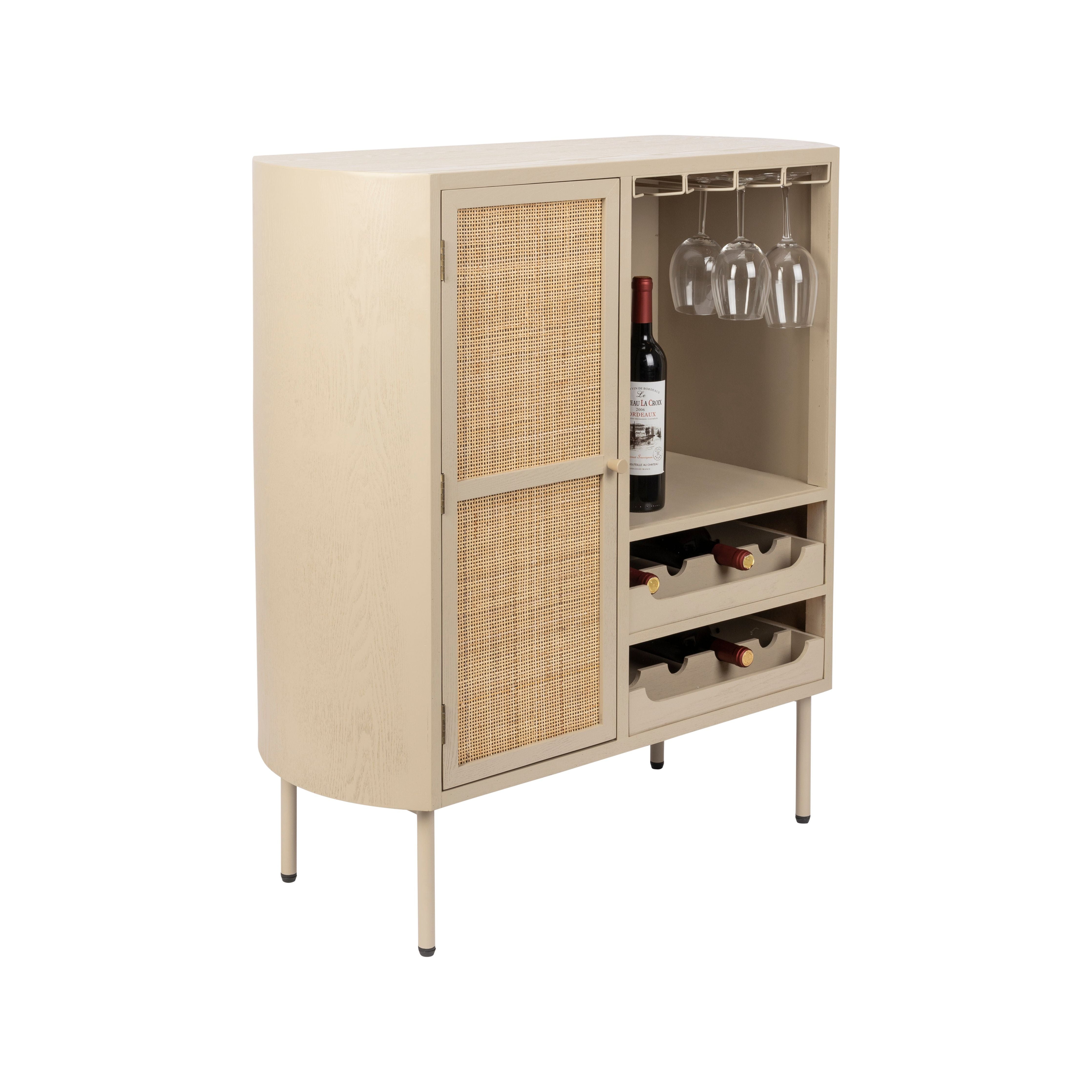 Wine cabinet amaya low