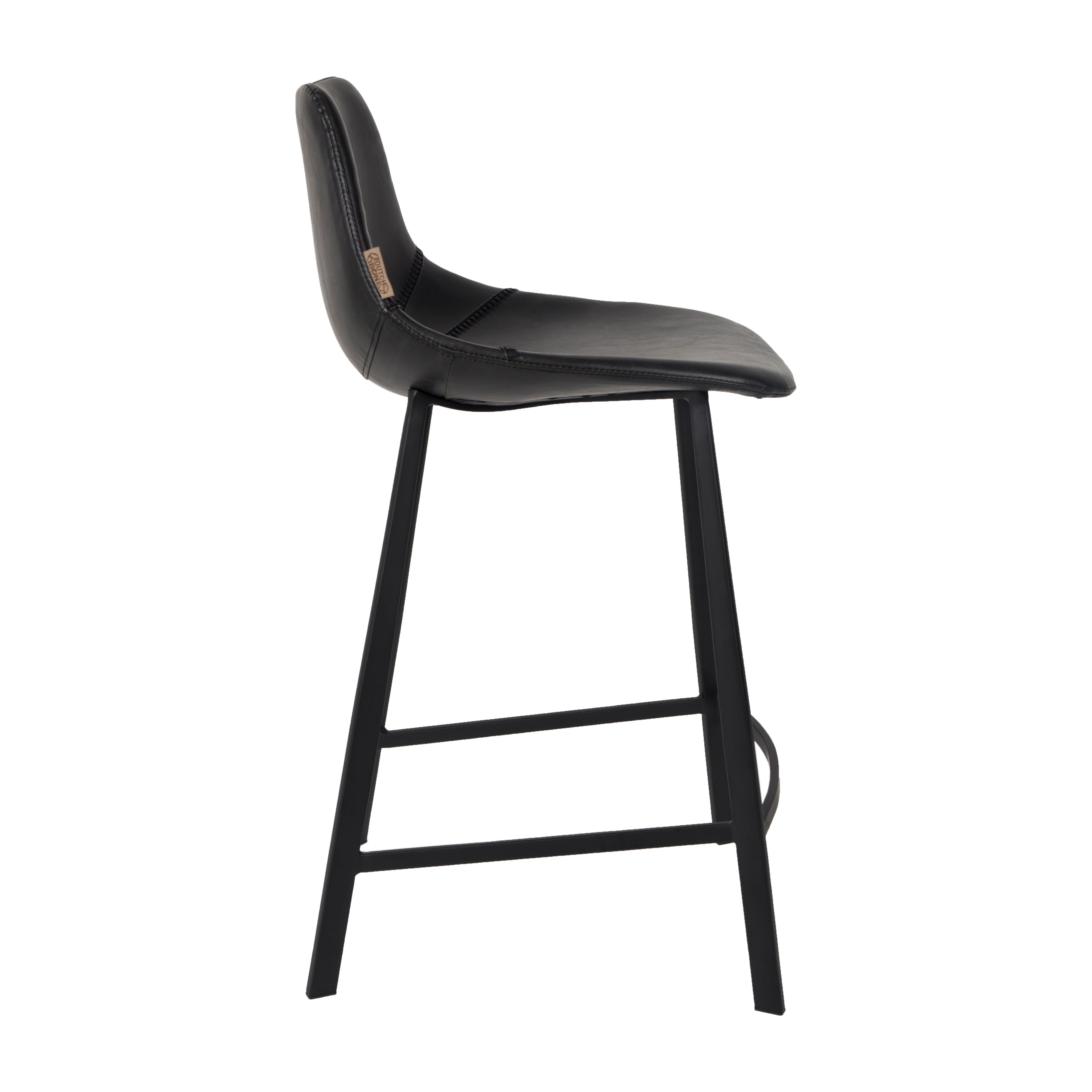 Bar stool franky black