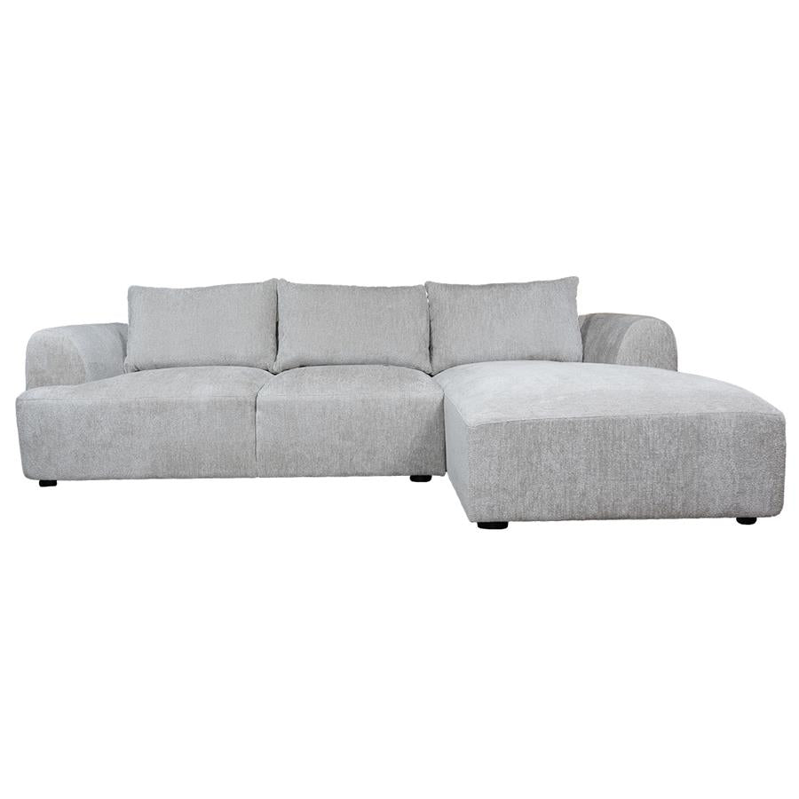 Canterbury 2 5-AL + Chaise R - Mona 110 Sand