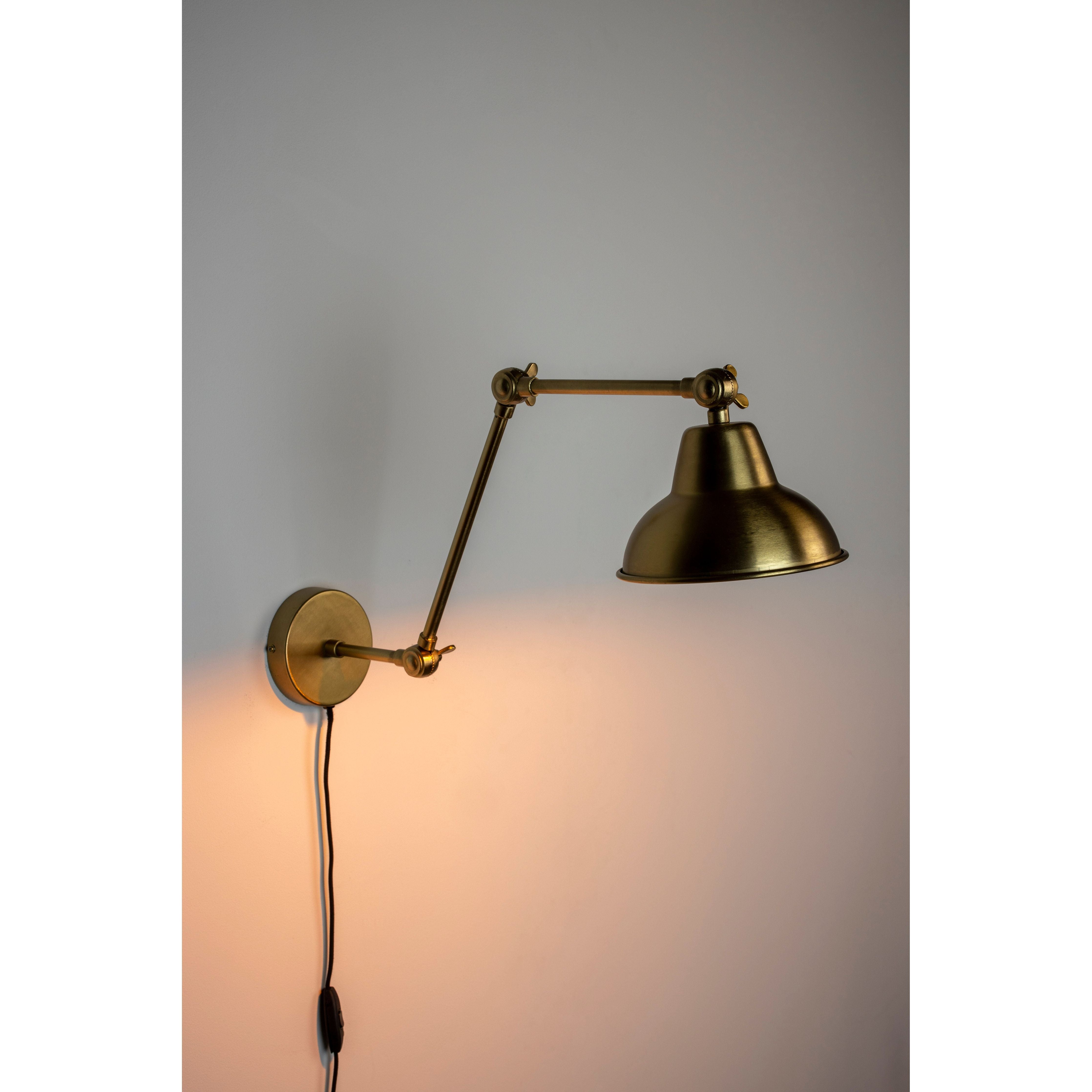 Wall lamp xavi brass