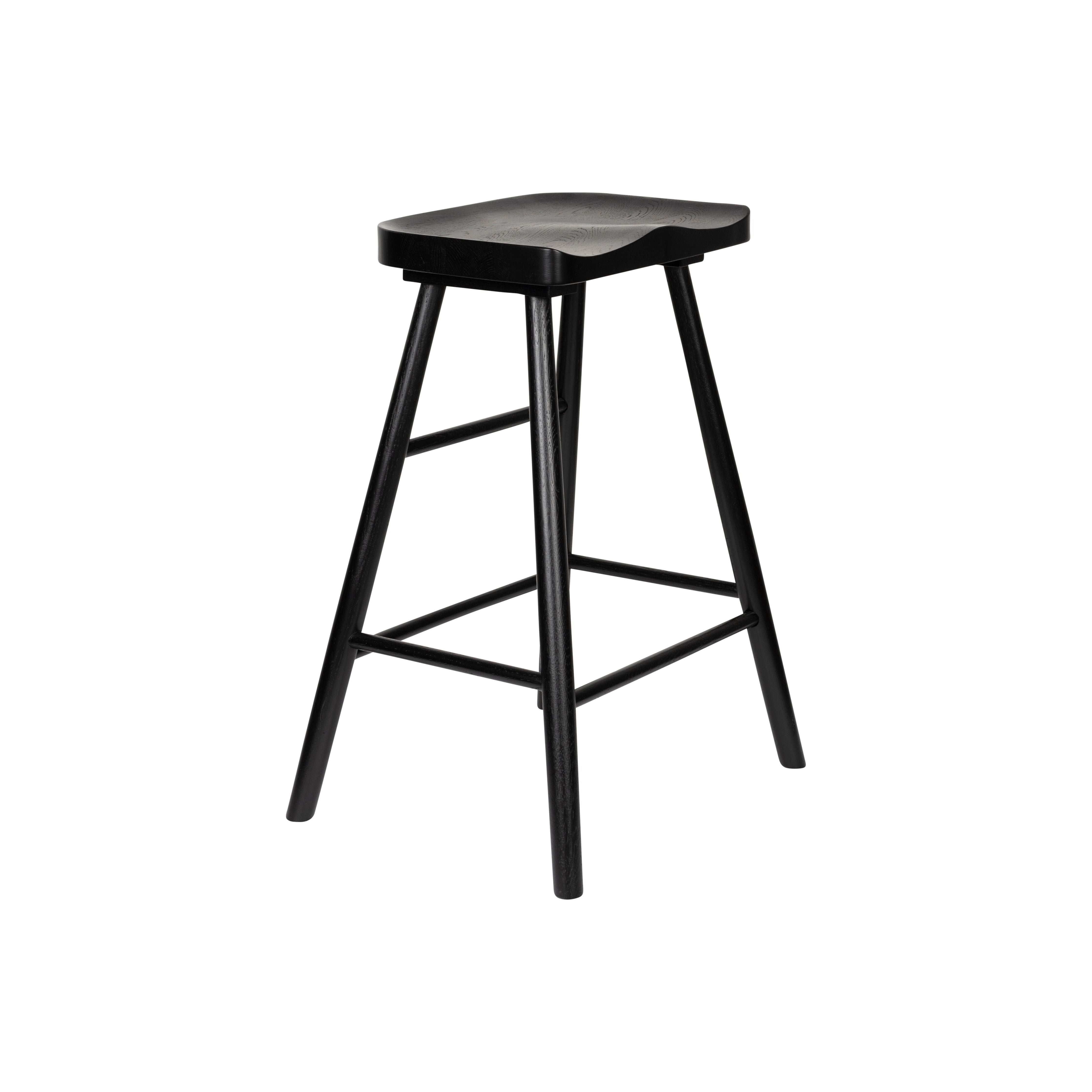 Bar stool vander black