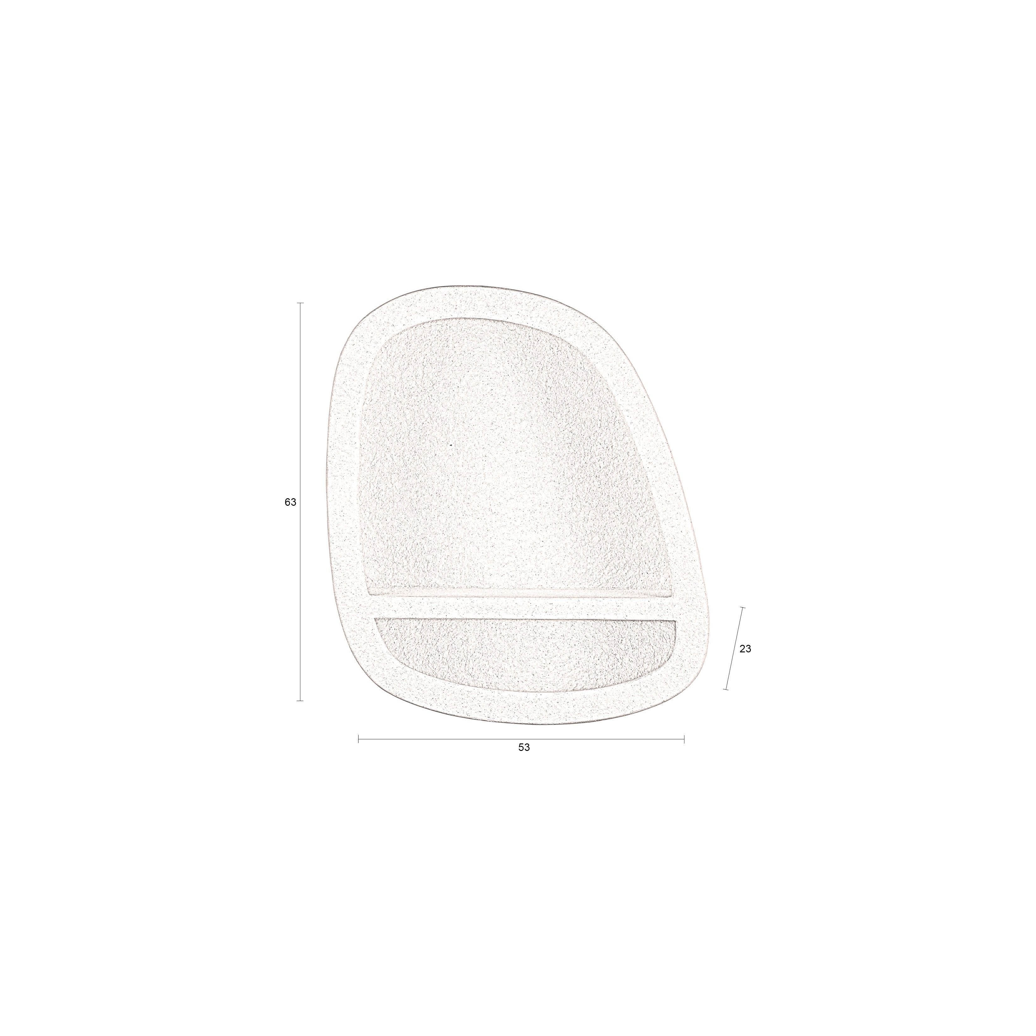 Wall shelf veda 1 shelf m