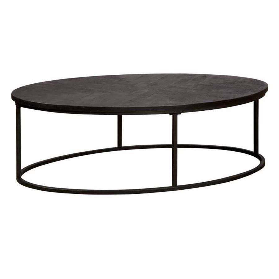 Viola Coffee Table | Wood | Black | 75 x 135 x 45 (h) cm