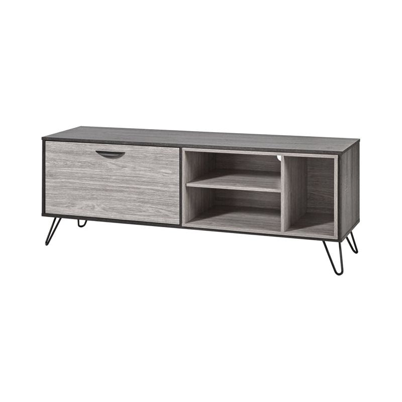TV cabinet | Furniture series Moon | Gray, Anthracite | 180x40x