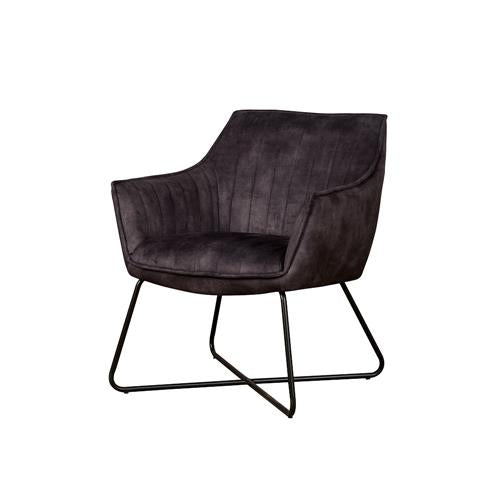 Monte Fauteuil - fabric Adore 29 anthracite