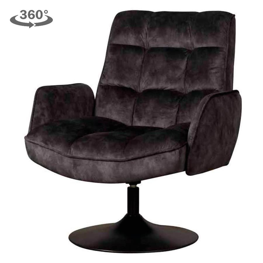 Tropea Fauteuil - Adore dark grey 29 (draaibaar)