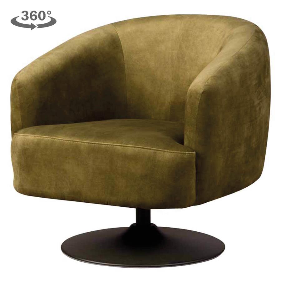 Barga Armchair - Bliss 19 green (swiveling) - Armchairs