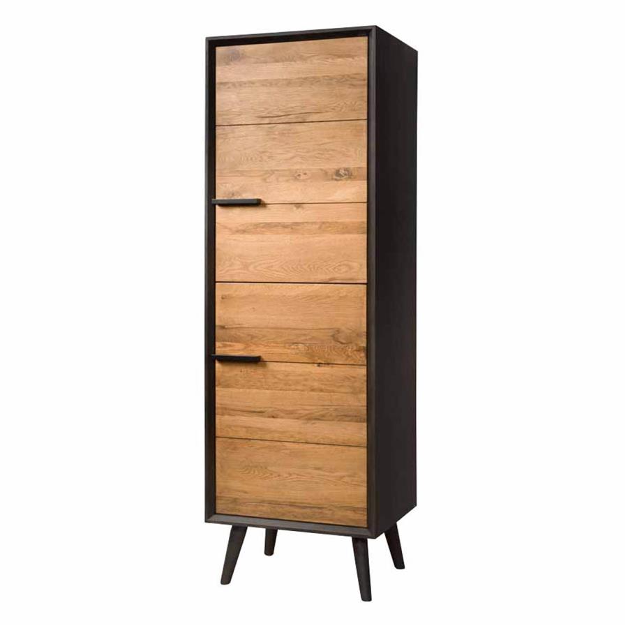 Bresso Cabinet with 2 doors | Oak wood | Brown