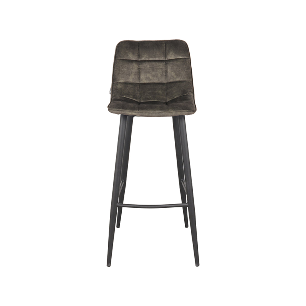 LABEL51 Bar stool Jelt - Hunter - Velours - Seat height 78 |