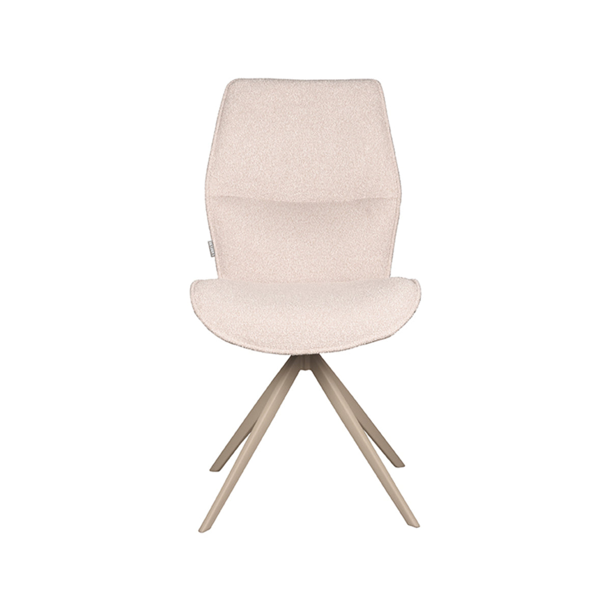 LABEL51 Dining room chair Comfy - Natural - Boucle - Taupe