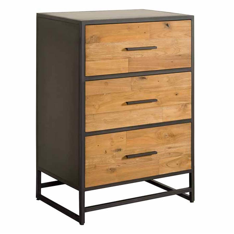 Felino Chest of drawers with 3 drawers | Teak wood (recycled) |