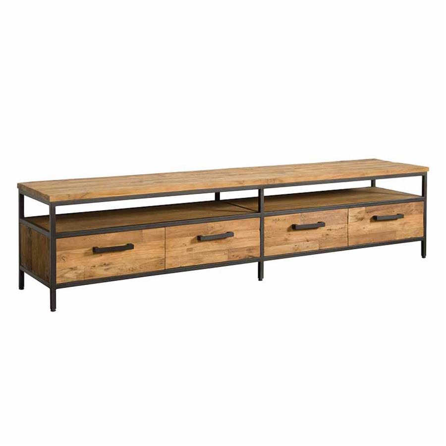 Livorno TV cabinet with 4 drawers | Teak wood (recycled) |