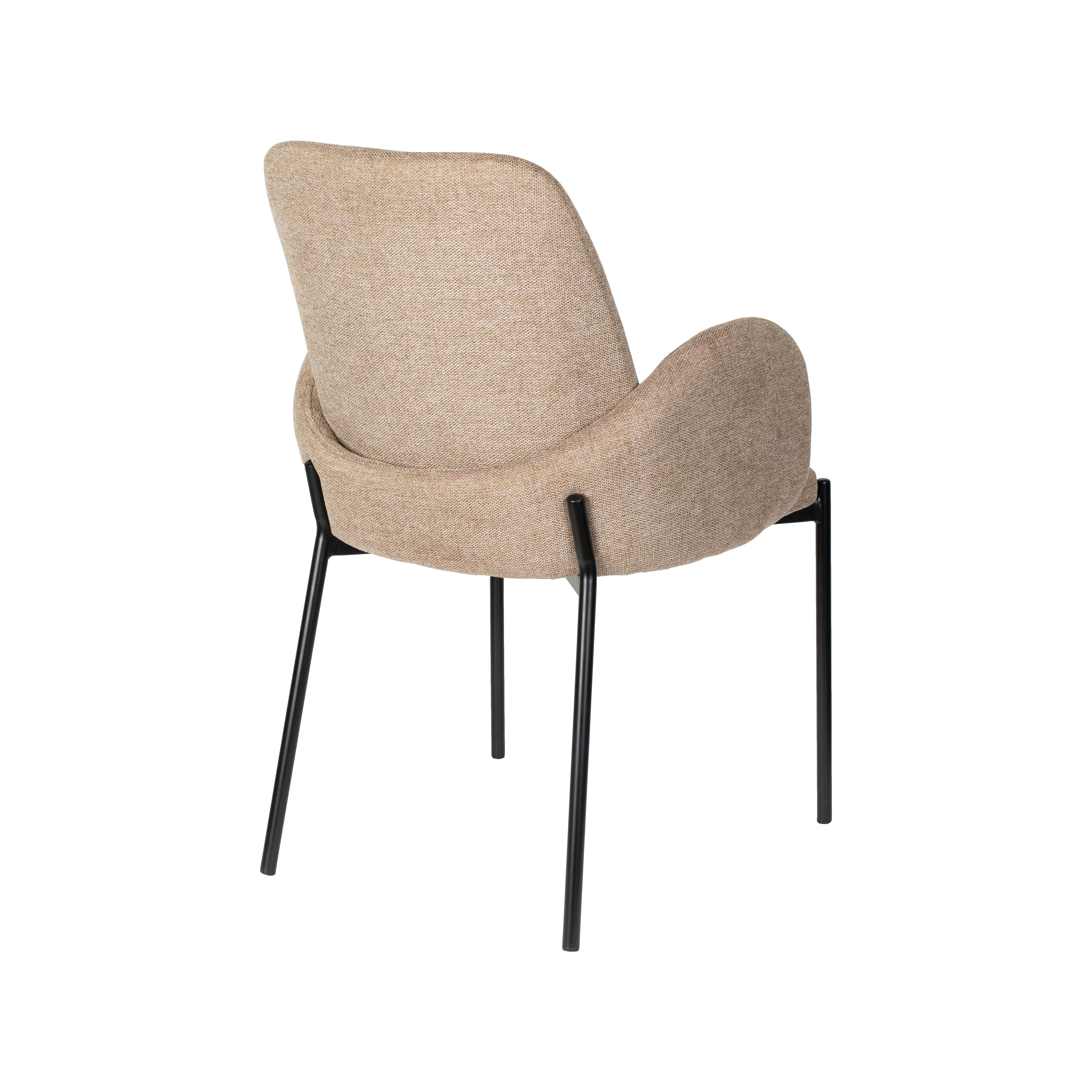 Chair tjarda brown | 2 pieces