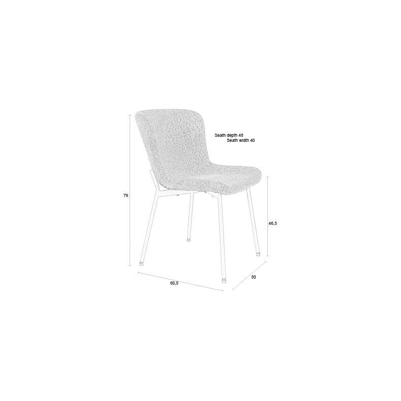 Chair marion off white | 2 pieces