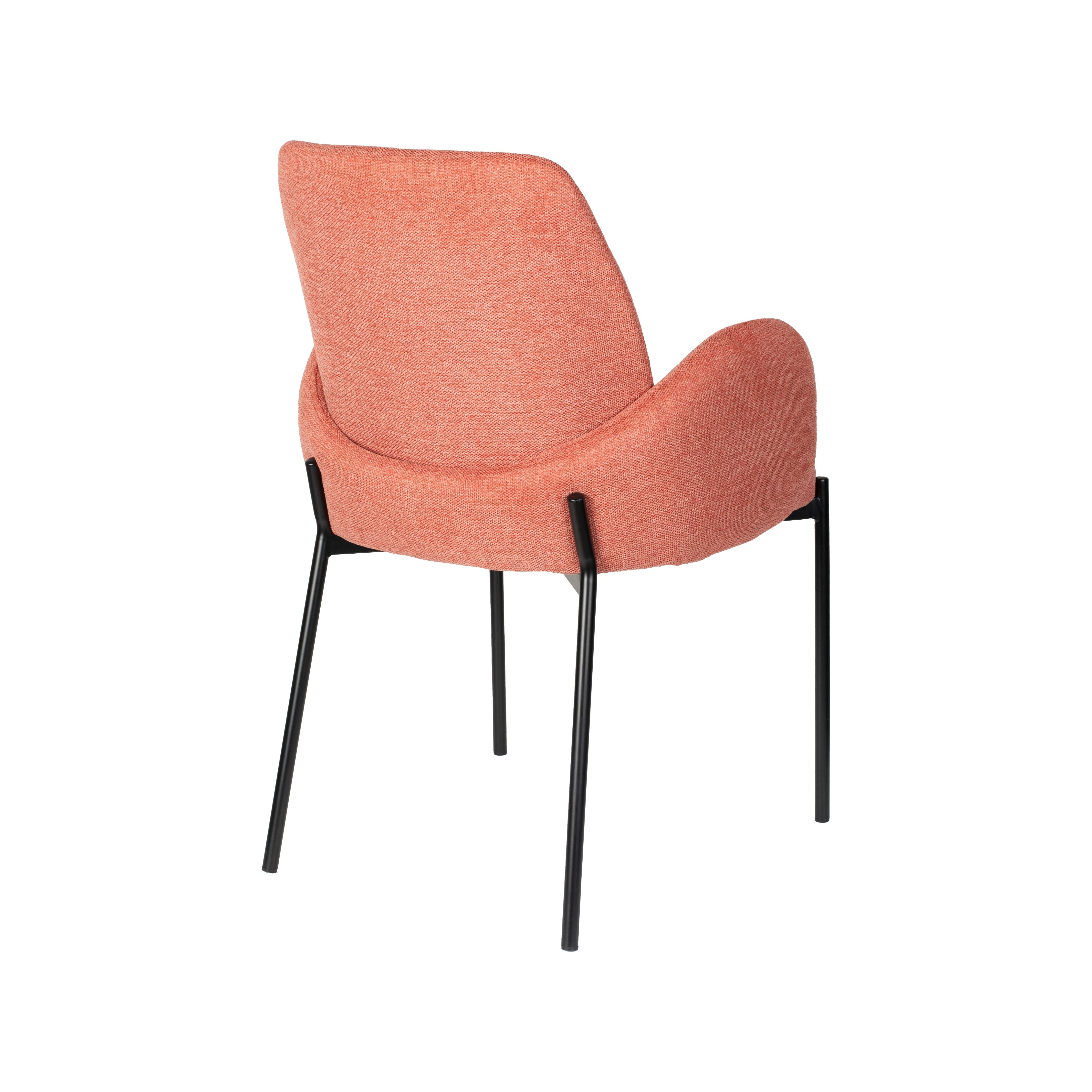 Chair tjarda old pink | 2 pieces