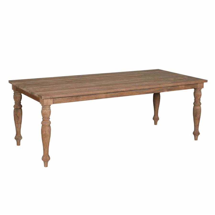 Bologna Dining table | Teak wood (recycled) | Brown