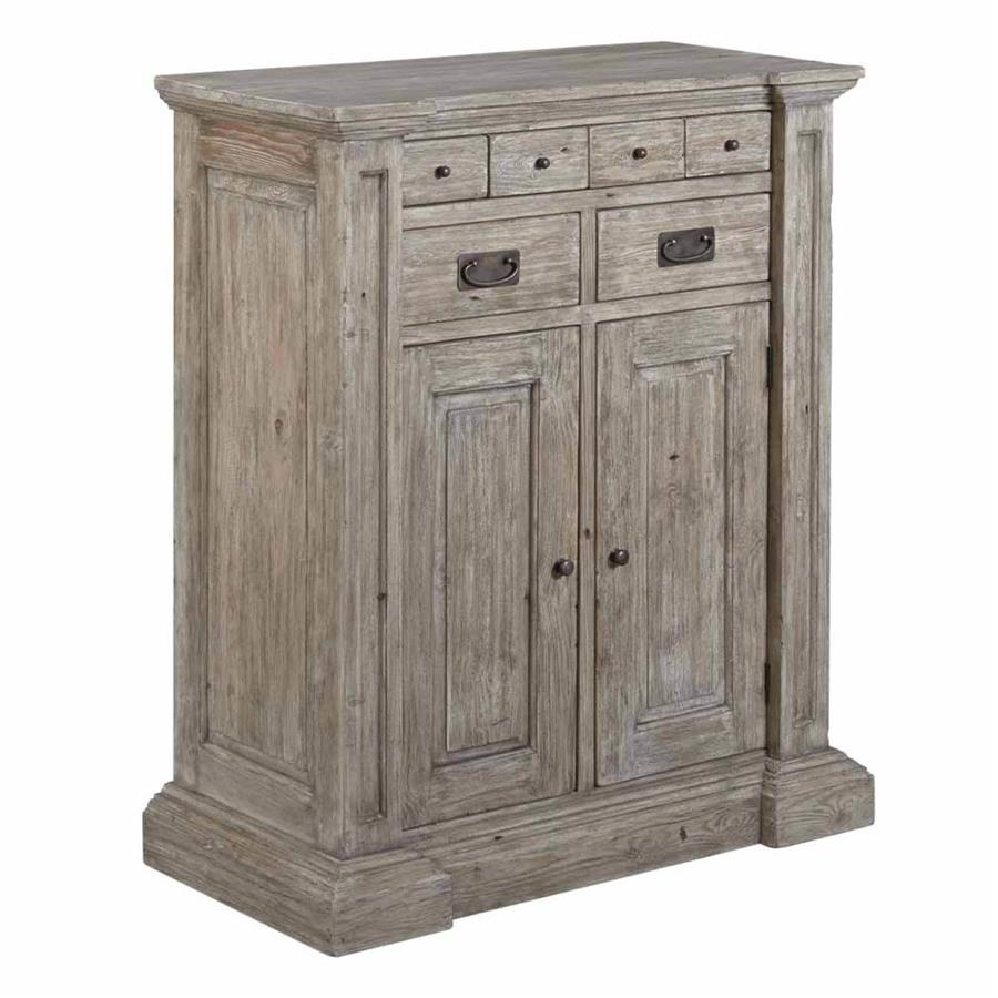 Monza Cabinet with 6 drawers and 2 doors | Pine wood |