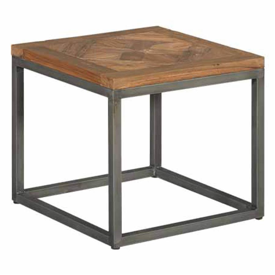 Mascio Side Table | Teak wood (recycled) | Brown
