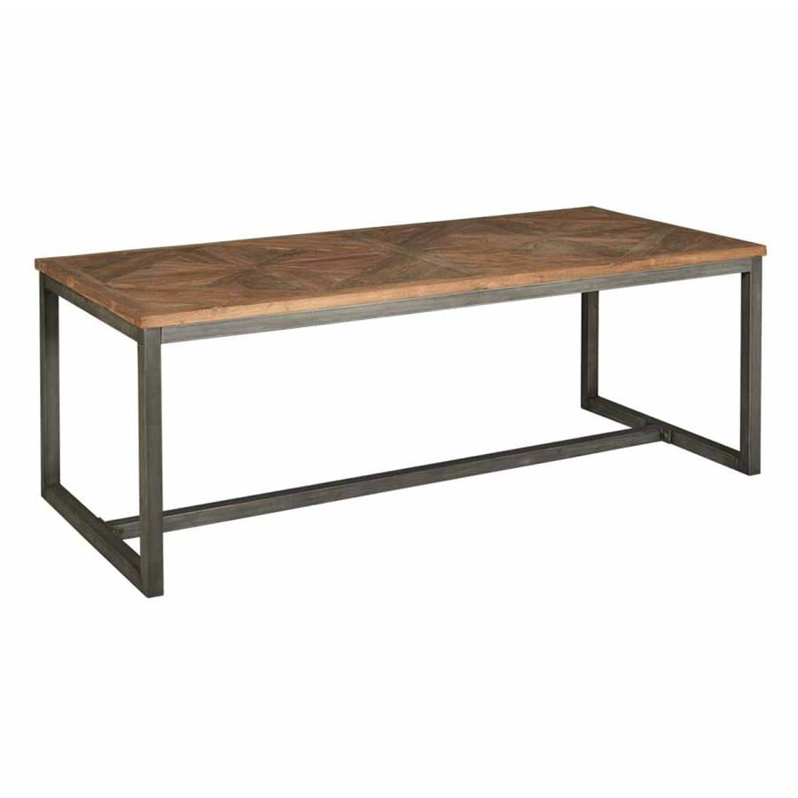 Mascio Dining table | Teak wood (recycled) | Brown