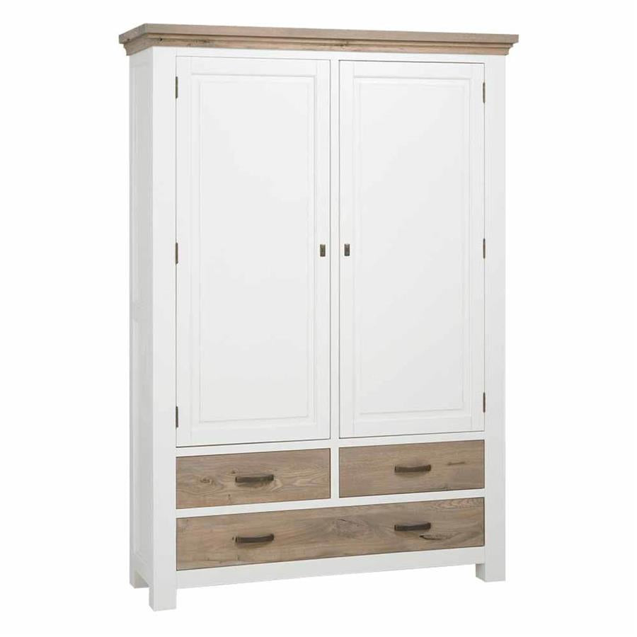 Parma Cabinet with 3 drawers and 2 doors | Oak and pine wood