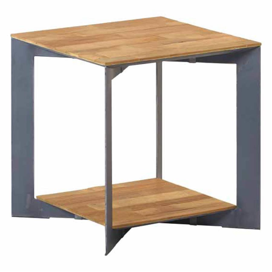 Pandora Side Table | Teak wood (recycled) | Brown