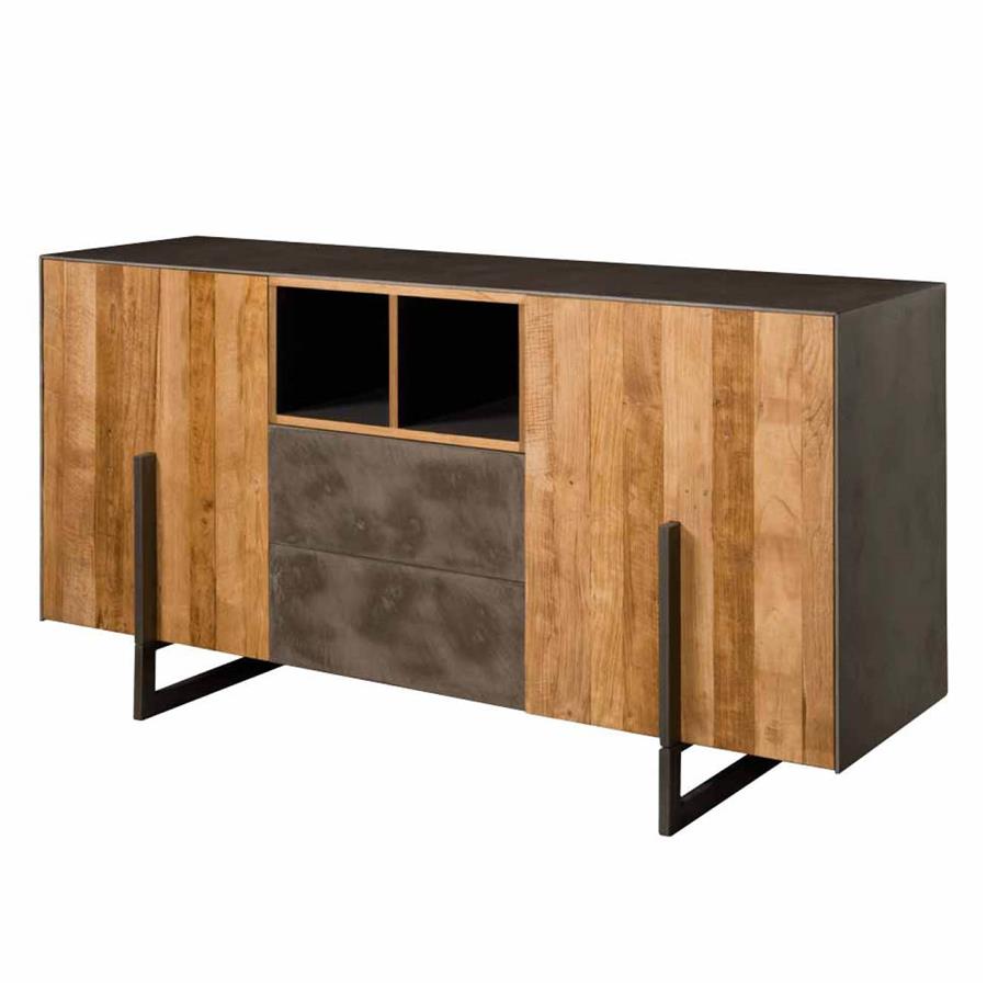 Ora Sideboard with 2 drawers and 2 doors | Teak