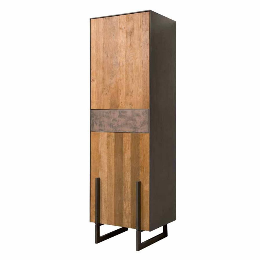 Ora Cabinet with 1 drawer and 2 doors | Teak wood (recycled) |