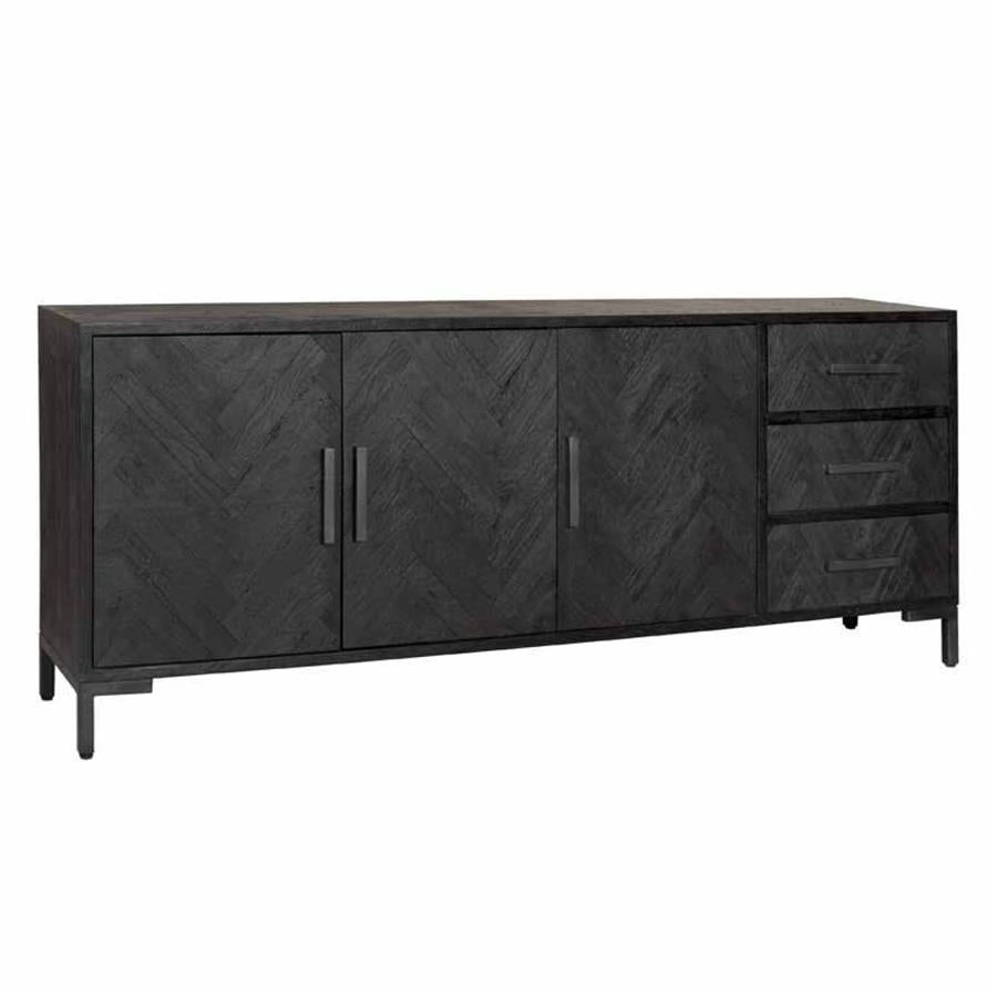 Ziano Sideboard with 3 drawers and 3 doors | Recycled wood