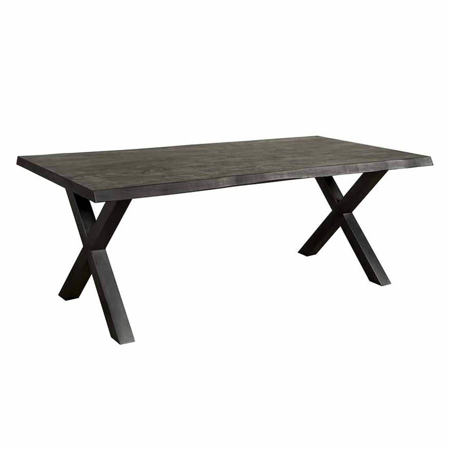 Xara Dining table | Acacia wood | Black