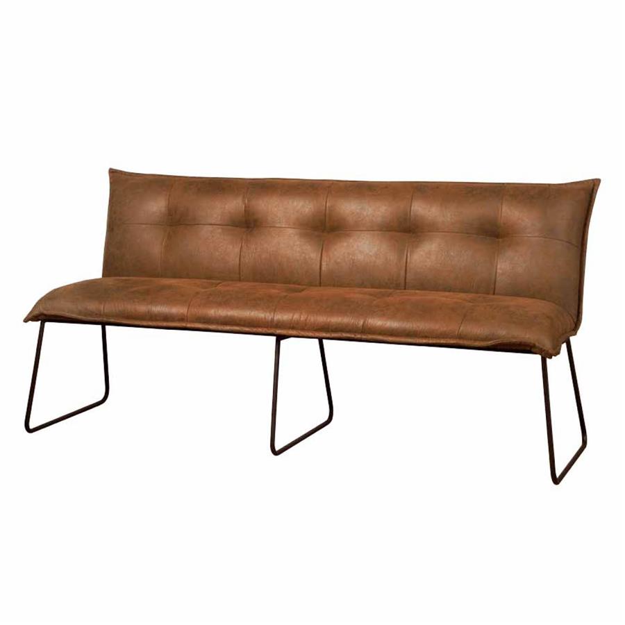 Seda Bankje 155 - fabric Cherokee 8 cognac