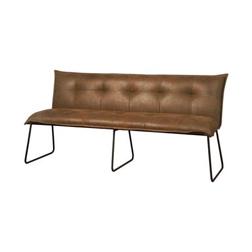 Seda Bankje 155 - fabric Cherokee 8 cognac