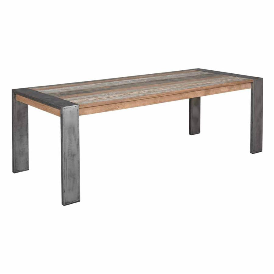 Novara Dining table | Teak wood (recycled) | Blackwash