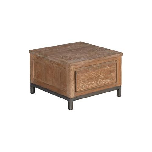 Venetie Side table with 1 drawer | Teak wood | Brown