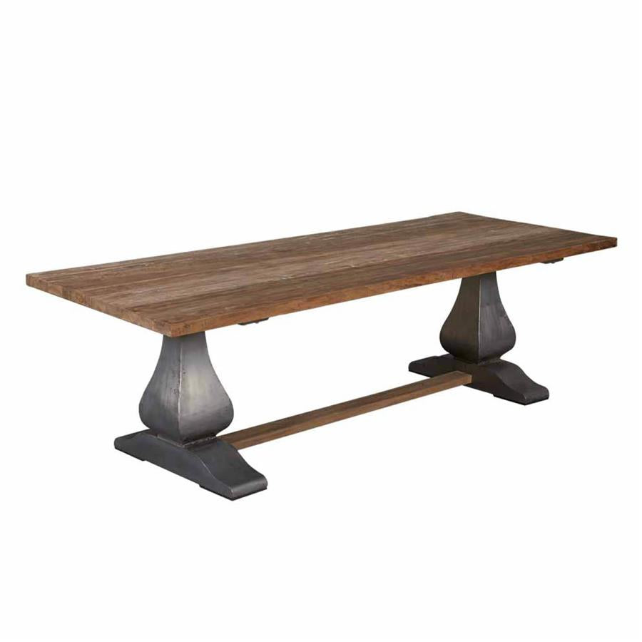 Prato Dining table | Teak wood (recycled) | Brown