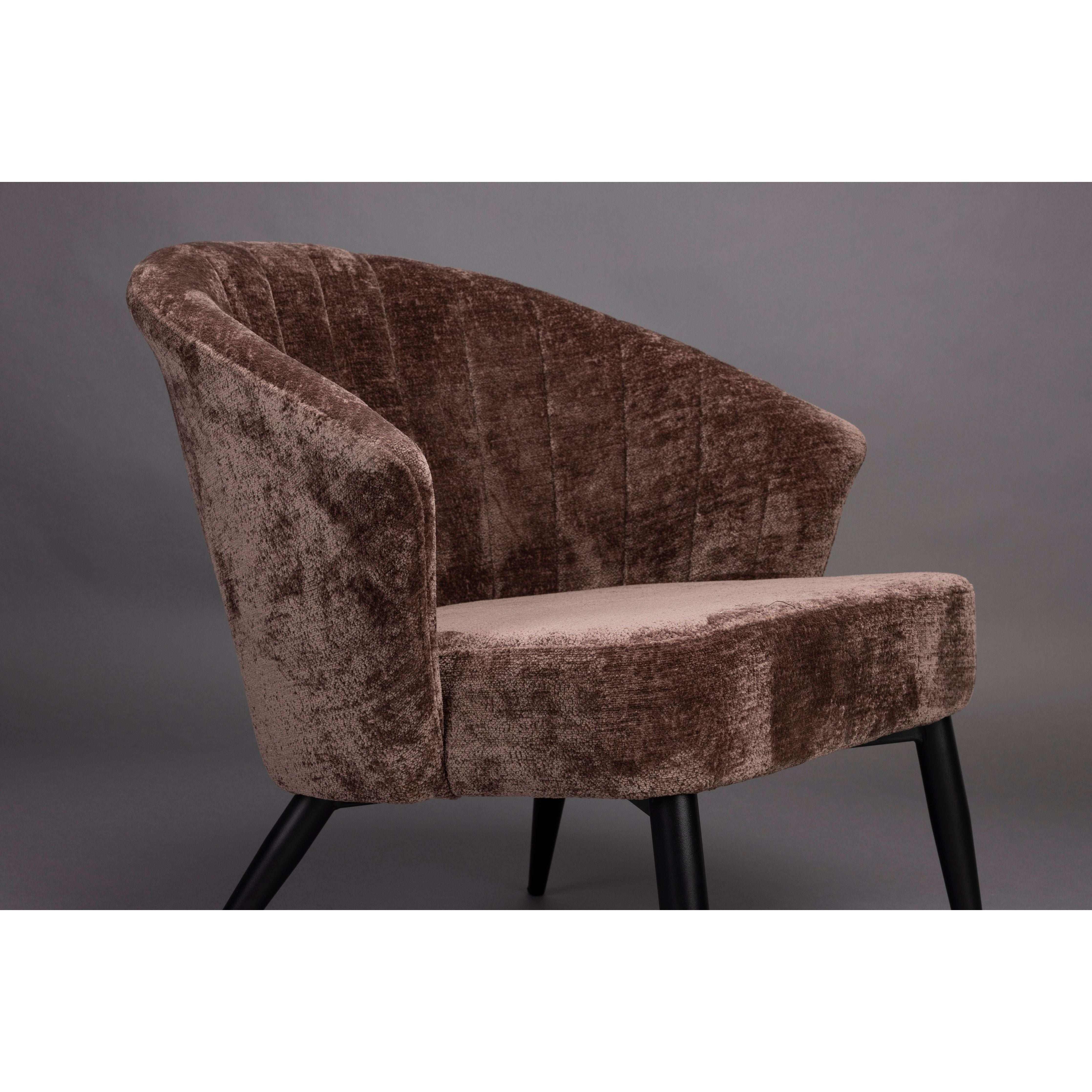 Fauteuil georgia purple