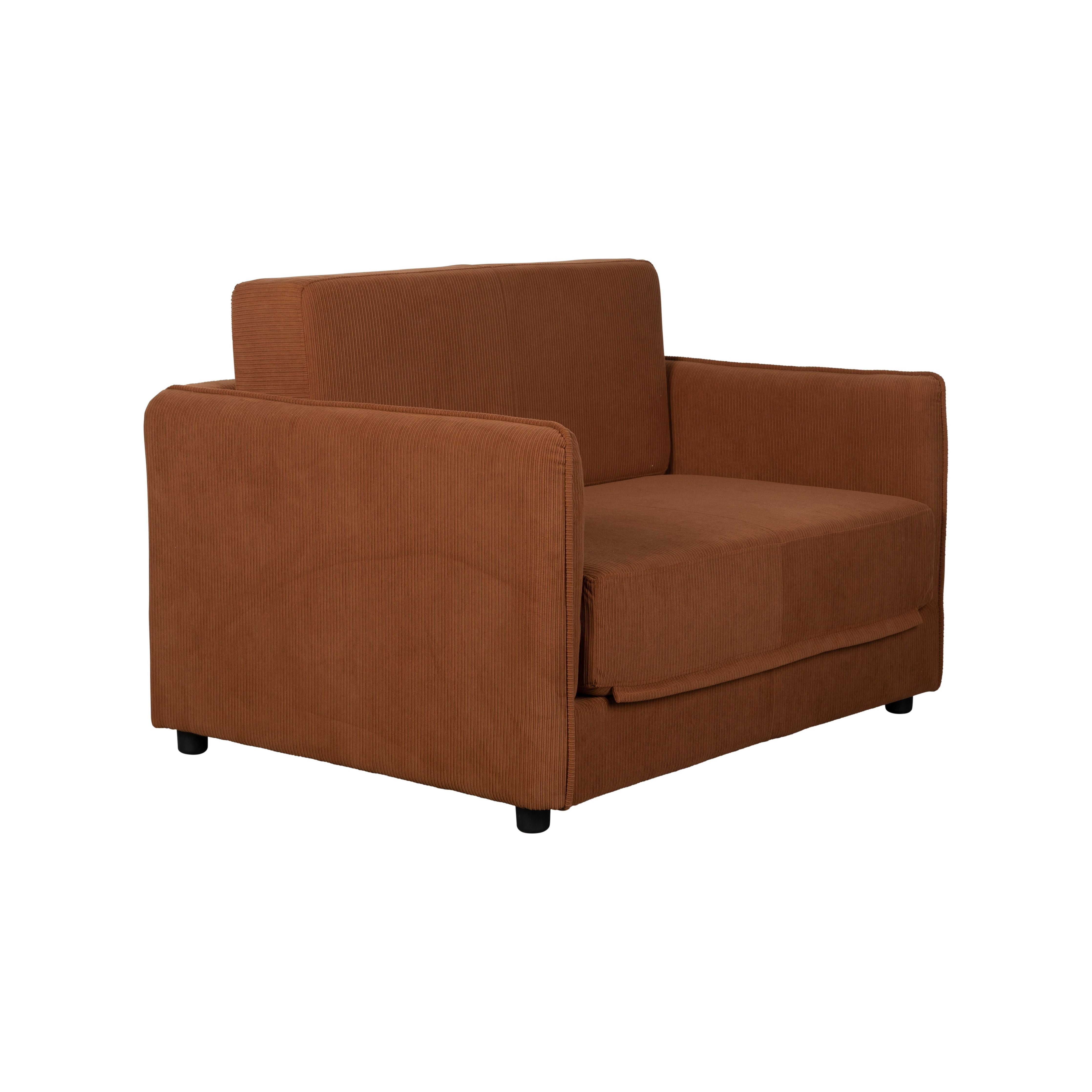 Love seat  sofabed jopie brown