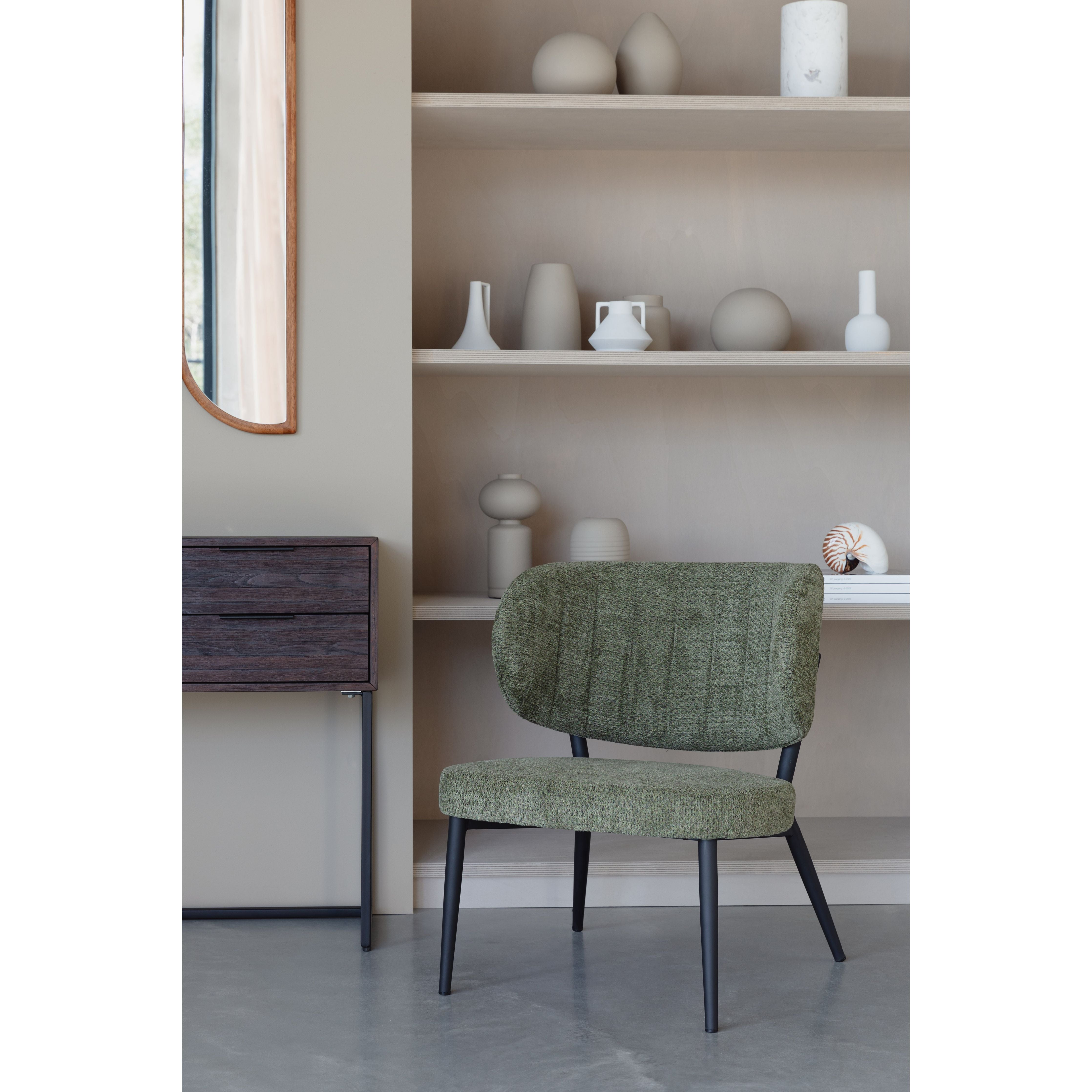 Sanne green gray armchair