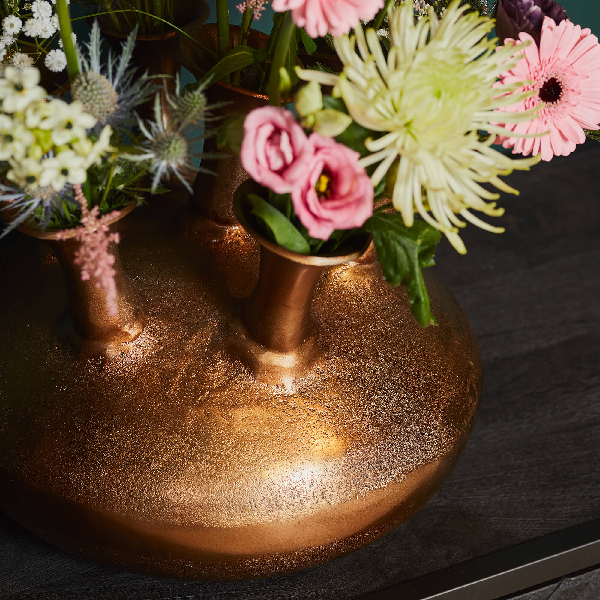 Vase Seven Way | Bronze Natural | | x 35 x 31(h) cm