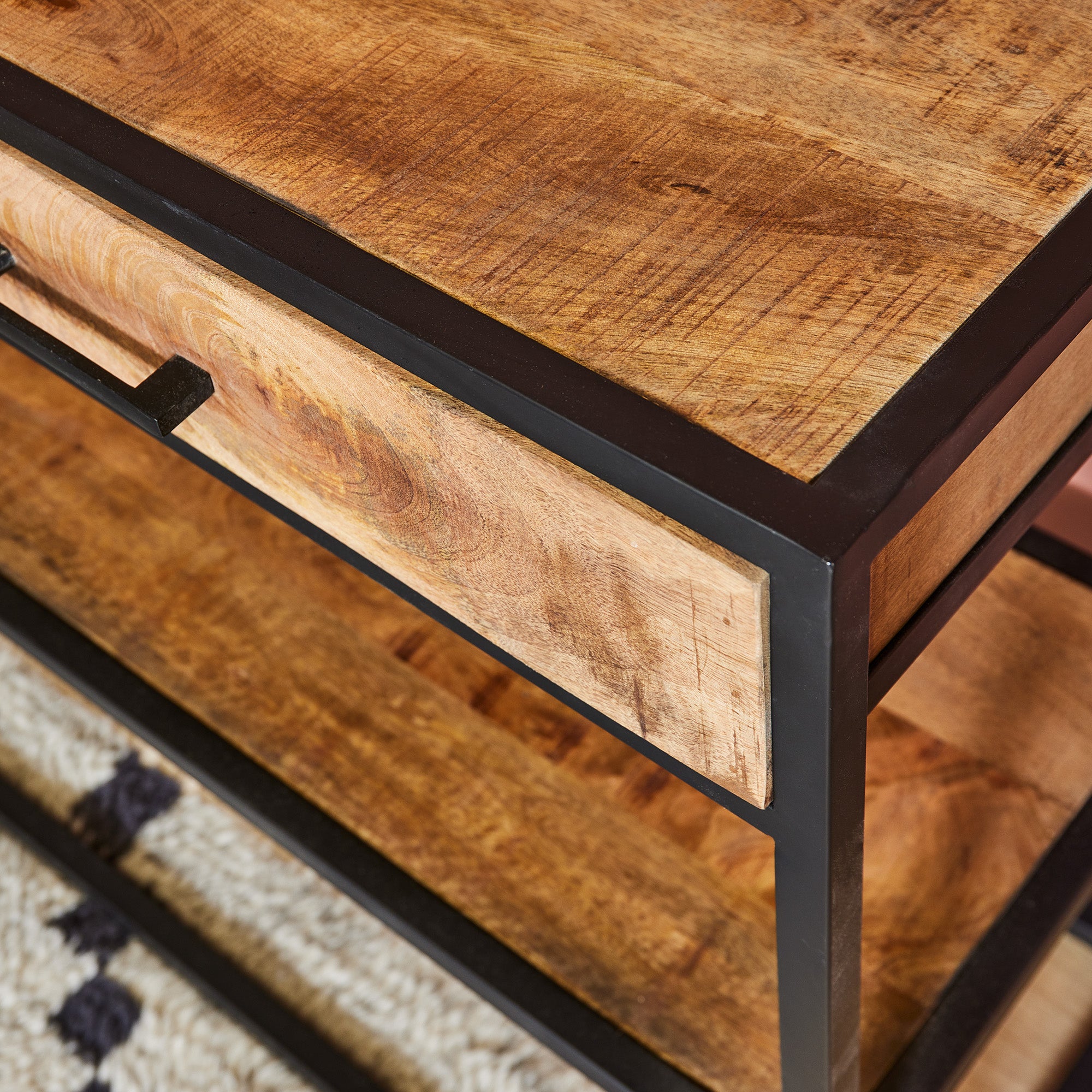Side tables Natural | Denver | Mango wood | x 120 x 76(h) cm