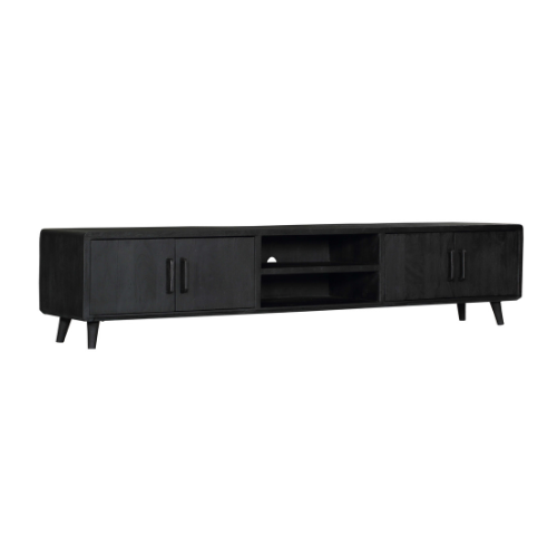 TV-meubel Omaha Black | 240 cm