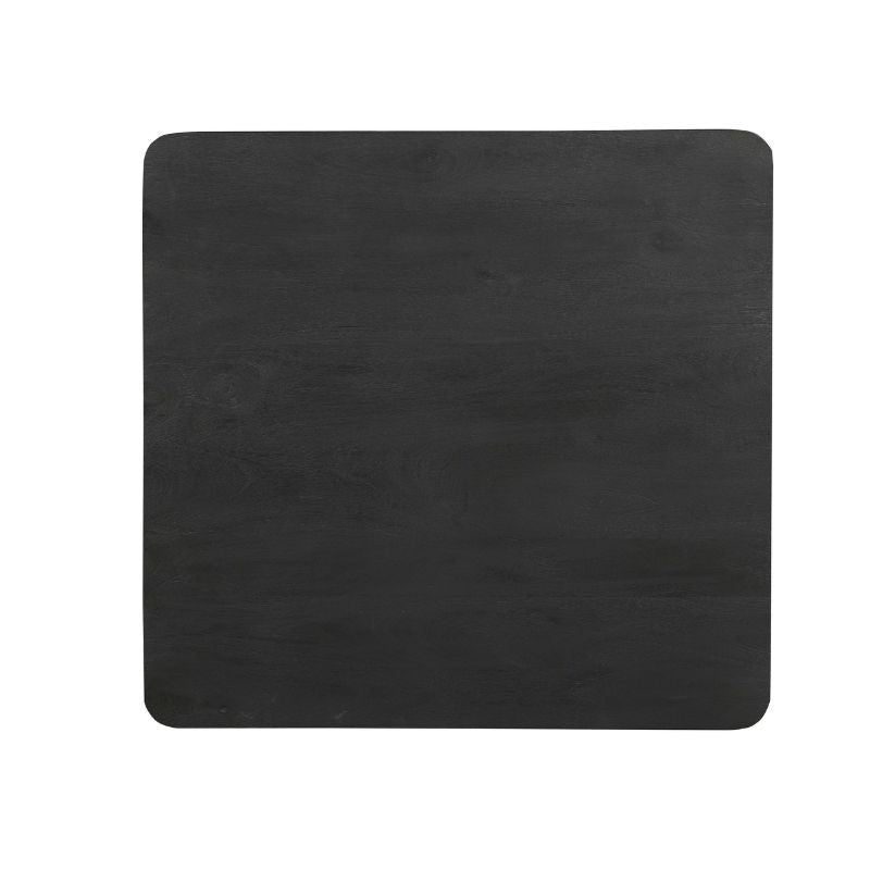 Eettafel Omaha Black | 90 x 90 cm