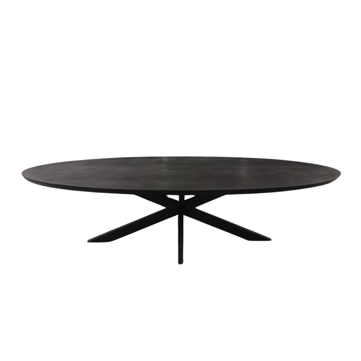 Eettafel Brandy Black | 180 cm | Ovaal