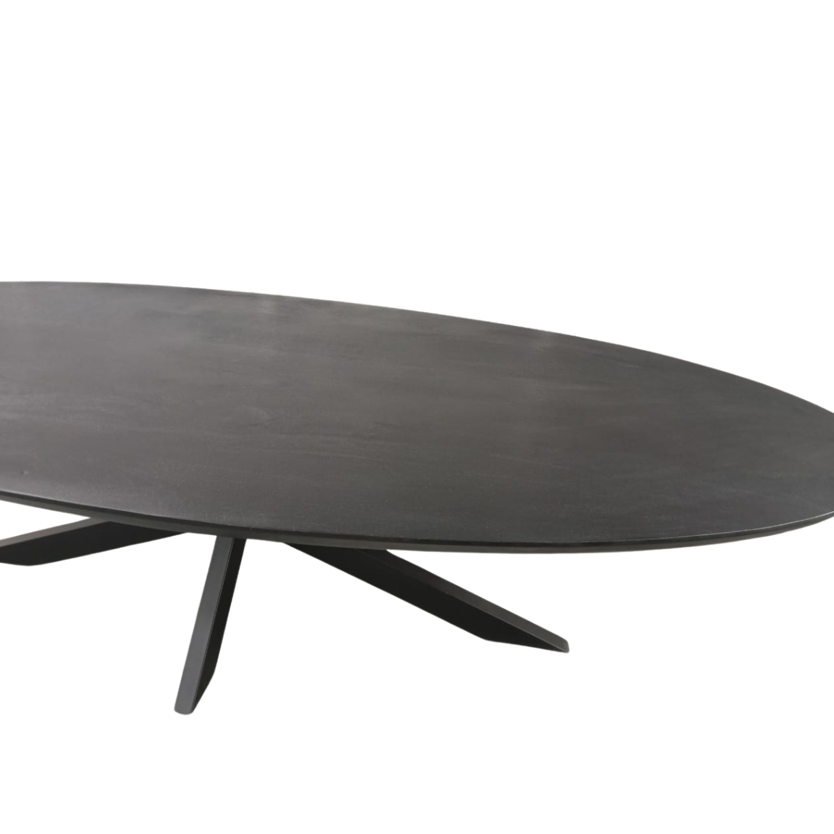 Eettafel Brandy Black | 180 cm | Ovaal